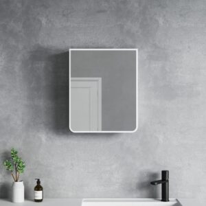 Горен огледален PVC шкаф за баня 1045 55