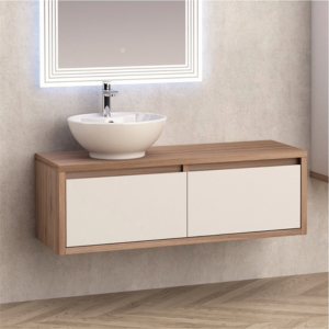 Долен конзолен PVC шкаф за баня 4540-120