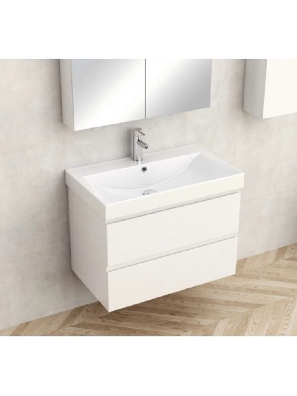 Долен конзолен шкаф 6038-75W+УМИВ. 5953W-76CM