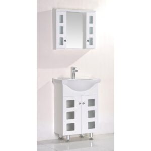 Горен огледален PVC шкаф за баня 1043 60 - Image 3